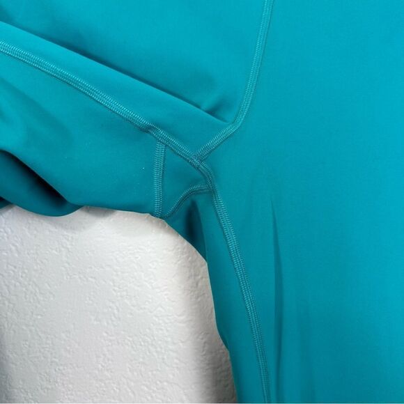Lululemon Wunder Train High-Rise Crop 23" Maldives Green Size 12 - Picture 3 of 11